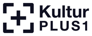 KulturPLUS1 Color logo with background